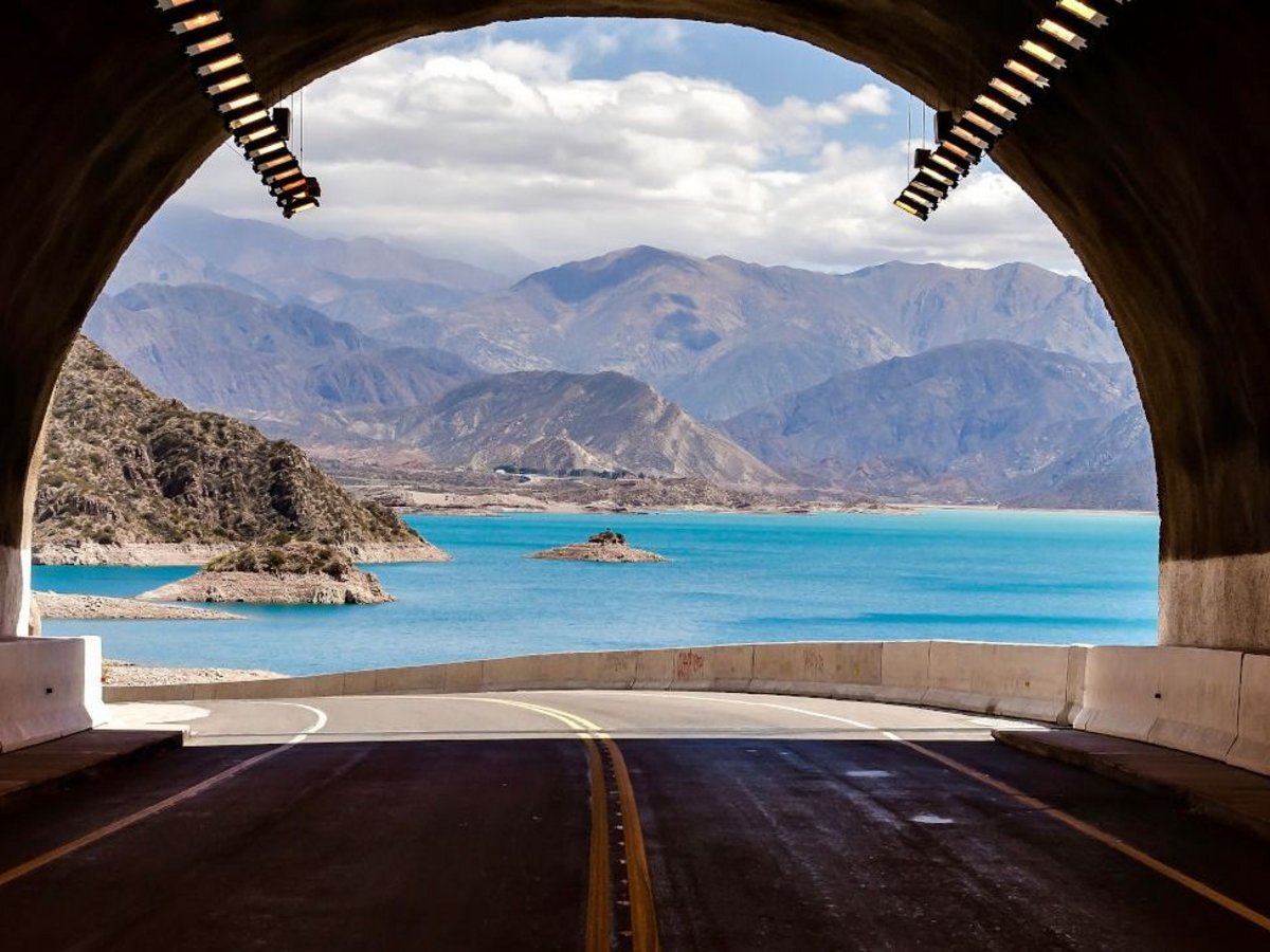 Entrada a Potrerillos